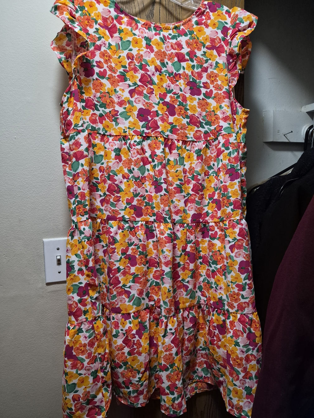 Kirundo Floral Tiered Dress - Picture 3 of 11